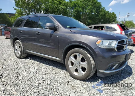 2015 Dodge Durango Limited z USA, uszkodzony, nr VIN 1C4RDJDG9FC771850